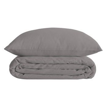 Ropa De Cama De Percal Landiha Gris 240x220cm