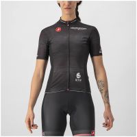 castelli womens giro ditalia 105 competizione jersey - s - nero