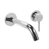 grifo de lavabo empotrado oculto rea owen chrome  box