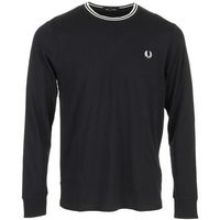 fred perry camiseta manga larga long sleeve twin tipped t-shirt para hombre