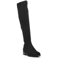chiconic botas altas ecoseued blk para mujer