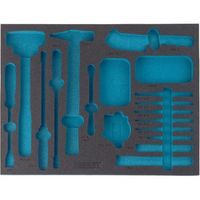 hazet 163-143l cubeta de espuma suave de 2 componentes r 519 mm x 392 mm
