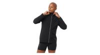 chaqueta impermeable salomon bonatti trail negra mujer