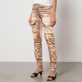 Diesel P-Landy Metallic Satin Combat Trousers - W29