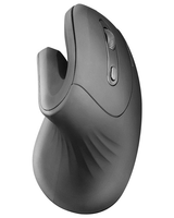 mars gaming mmw-ergopro vertical ergonomic wireless mouse folded design 3200dpi optical sensor huano switches black