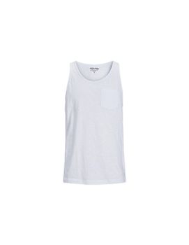 Camiseta Jack And Jones tampa Slub Hombre Blanco