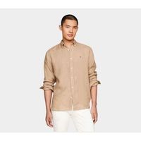 tommy hilfiger camisa manga larga camisa pigment dyed hombre para hombre