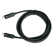 cable thunderbolt 3 qnap 15 m 40 gbits negro