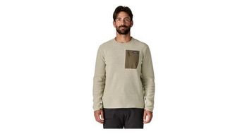 Forro polar r1 air crewneck beige para hombre