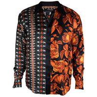 roberto cavalli camisa manga larga - para hombre