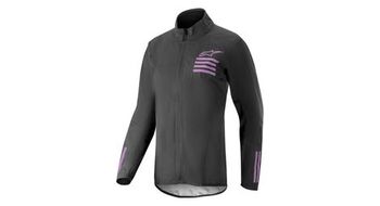 Chaqueta alpinestars stella descender mujer negro   rosa