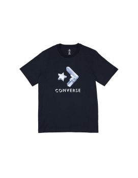 Camiseta Converse Crystals Negro Hombre