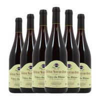 chateau nuit des dames vino tinto cotes crianza 75 cl 125 vol pack de 6 unidades