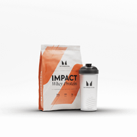 pack impact protein - 15raciones - shaker - brownie de chocolate