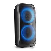 ngs wild temper altavoz portatil inalambrico con bateria bluetoothusbaux in 200w negro