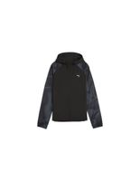 chaqueta de running puma run favorite aop ov negro mujer