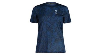Maillot de manga corta para mujer maloja envaliram  multi azul marino