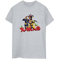 marvel camiseta x-mas para mujer