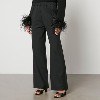 Sleeper Off The Duty Crepe Straight-Leg Trousers - S
