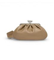 weekend max mara para mujer 2615511174600 bolso de piel cubico beige osfa casual poliester