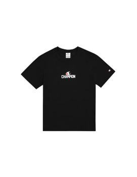 Camisa Champion SS Hombre Negro