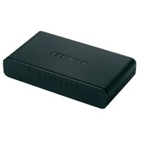 edimax es-3308p switch 8 puertos 10100mbps negro