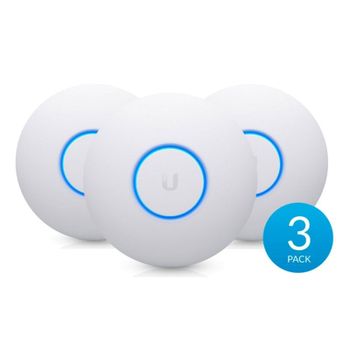 Access Point Ubiquiti UniFi nanoHD Pack 3 Dual Band 1733Mbps PoE MU-MIMO Blanco