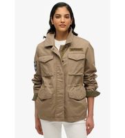 superdry para mujer w5011854a chaqueta militar m65 adornada verde xs casual algodon