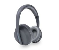auriculares de diadema bluetooth energy sistem hoshi eco gris