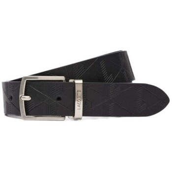 Lacoste Cinturón Set de Cinturón+2 Hebillas 110 cm Negro para hombre