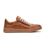 pikolinos para hombre m1k-6422c2 zapatillas de piel xativa marron 40 plano cordones cremallera casual