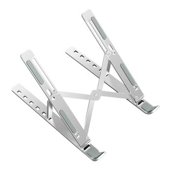Ewent Soporte Plegable de Viaje Aleación de Aluminio para Portátil