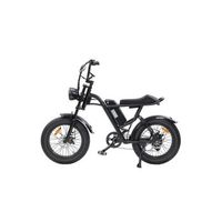 rush horse v1 bicicleta electrica - motor 750w bateria 48v 15ah neumaticos de 20 pulgadas suspension doble - negro
