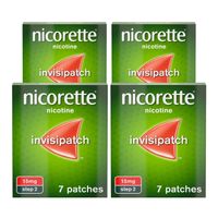 nicorette invisi step 2 15mg - 28 patches
