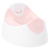 orinal con tapa extraible hippo rosa