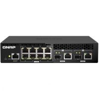 qnap qsw-m2108r-2c switch 8 puertos  2 sfp