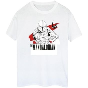 Disney Camiseta manga larga The Mandalorian Shoots para mujer
