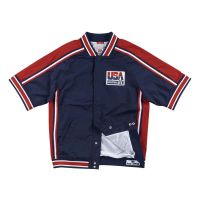 chaqueta magic johnson usa basketball authentic warm up 1992 - mitchell and ness