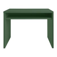 escritorio con almacenamiento verde