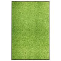 felpudo lavable verde 120x180 cm vidaxl