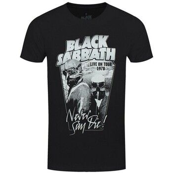 Black Sabbath Camiseta manga larga Never Say Die para mujer
