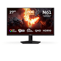 monitor aoc q27g41zdf 265 qd-oled oled quad hd hdmi