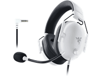 auriculares gaming - razer blackshark v2 x diafragmas 50mm triforce microfono cardioide jack 35 mm blanco