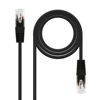 Nanocable Cable de Red RJ45 UTP AWG24 Cat. 5e 3m Negro