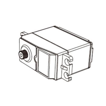 MJX 10208 1/10 Repuesto de servos originales para coche RC Accesorios de modelo de vehículo S3580R
