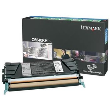 Lexmark C5240KH Original Black High Capacity Return Program Toner Cartridge