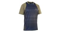 maillot ion bike scrub ss negro marron