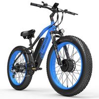 bicicleta electrica lankeleisi mg740 plus con doble motor y bateria de 48 v y 20 ah