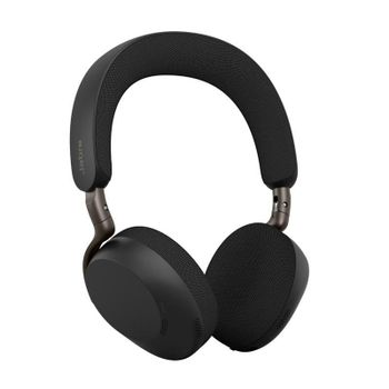 Auriculares Jabra Evolve3 75 inalámbricos Bluetooth con Cancelación de Ruido, Micrófono IA y carga rápida, color negro