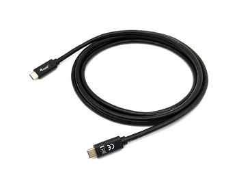 USB-C (3.2 Gen 1) Type-C to C Cable 2m M/M 60W PD 5Gbps Black